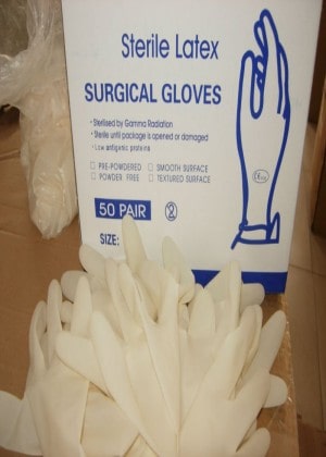 Latex Surgical Gloves